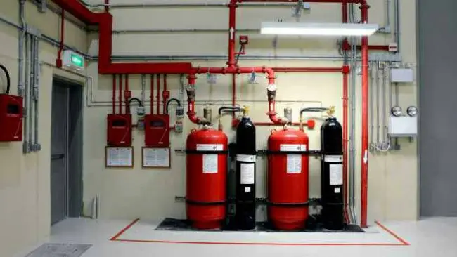 Clean agent (FM-200) fire suppression systems